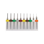 Set of PCB drill bits - 0,3-1,2mm - 10pcs. - 3D printer nozzle cleaning drills - L009W
