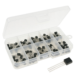 Set of bipolar transistors - NPN - PNP - 200pcs