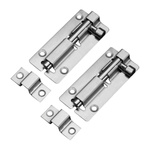 Straight door bolt 50mm - 2pcs - Bolt - Window door closure