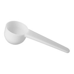 Plastic teaspoon - measuring cup - 10g - disposable