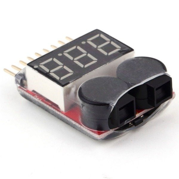 Alarm Buzzer LiPo - lipo alarm 8s - miernik napięcia cel z alarmem