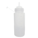 PE/PP bottle 450ml - with cap - for dispensing liquids