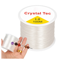 Rubber String Rubber Thread 1mm 100m Transparent DIY