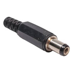 DC 5.5mm/2.5mm jack connector - female for soldered cable - for chargers