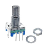 Moduł - Encoder impulsator EC11 - 20-impulsów z przyciskiem - rotary enkoder