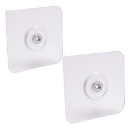 Self-adhesive Screw Holder M4 55x55mm 2pcs Wall Mounting