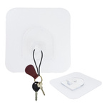 Wieszak samoprzylepny klamra - 5,5x5,5m pojedynczy - uchwyt ścienny