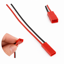 JST connector - BEC with wire - male 110mm - (male)