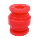 Vibration isolator 21mm/17mm - 300g load - red - vibration damper, damper, shock absorber - 1 pc