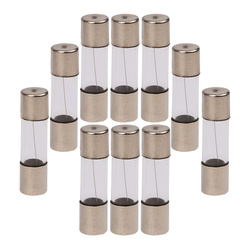 Glass fuse - 2A - tubular - fusible - 10pcs