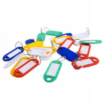 Key tag pendant - 50 pcs - tag pendant - Mix colors