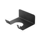 Metal Hair Dryer Holder - Black - Wall Hanger - Stand