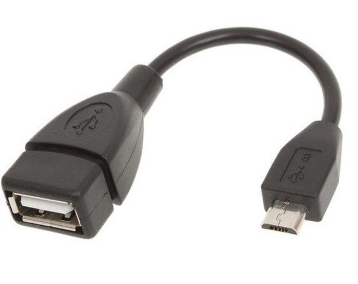 adapter otg w użyciu