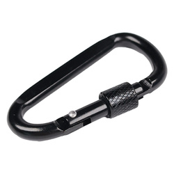 Type-D aluminum screw-on carabiner - 60mm - Carabiner - Survival - EDC