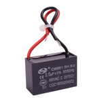 Starting capacitor CBB61 2.0uF 450VAC for motors - with wires
