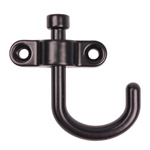 Swivel Hook - Black - 53mm - Metal Hook