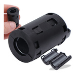 Filtr ferrytowy na kabel 8mm - zaciskany filtr magnetyczny  w osłonie
