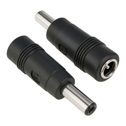 Adapter DC gniazdo 2.1/5.5 - wtyk 2.5/5.5 - Przejściówka