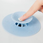 Stopper with strainer - Silicone stopper for sink bathtub sink