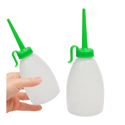 Oil bottle 180ml with applicator - fluid dispensing container