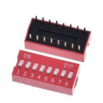 Przełącznik DIP switch 8P - przełącznik suwakowy 8-kanałowy