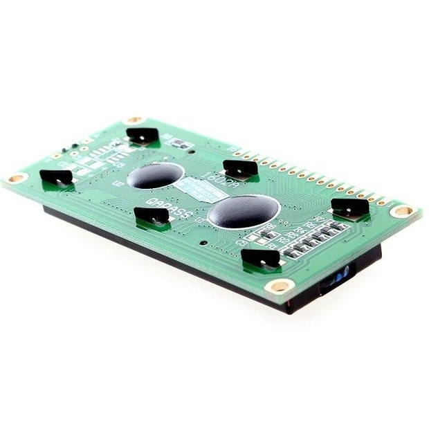 Wyświetlacz LCD 2x16 QC1602A - przykład wyświetlania znaków