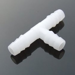 Hose fitting - T-type tee - 5x5x5mm - Push-on connector - Coupling - white