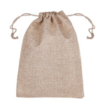 Fabric bag with string 13x18cm - Spice herb pouch