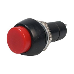 Pushbutton PBS-11A - 250V 1A - bistable - round - red