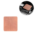 Copper thermal pad for CPU - 15x15x1mm - cooling heatsink