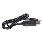 12V power supply from USB plug - 5V to 12V - DC 5.5/2.5mm