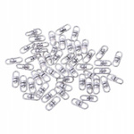 Swivel Swivel Keyring Connector Small - Set of 50 Pcs