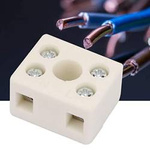 Electrical ceramic terminal block 2pin - 230V 15A - current connector