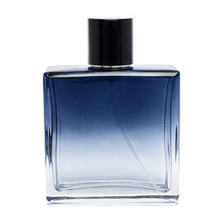 Szklana Butelka Na Męskie Perfumy 100ml Flakon Granatowy Gradient