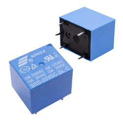 Przekaźnik SONGLE SRD-05VDC-SL-C - 5V - styki 230VAC 10A