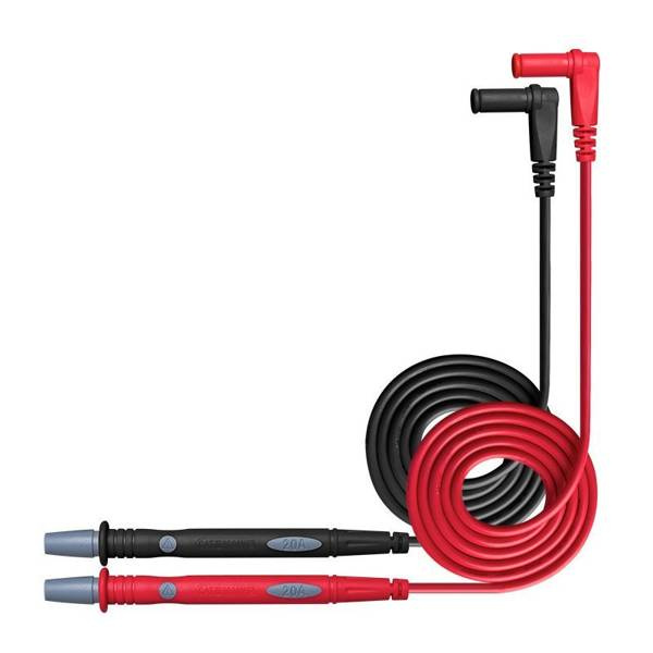 Przewody pomiarowe z sondami - 108cm - 1000V - 20A - kable do miernika - VICTOR - 1003 Przewody pomiarowe z sondami