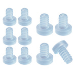 Bumper - 5mm - Door bumper - Anti-collision screw - Transparent - 10pcs