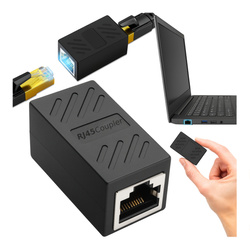 RJ45 Network Cable Extender - Plug Connector - Ethernet Adapter