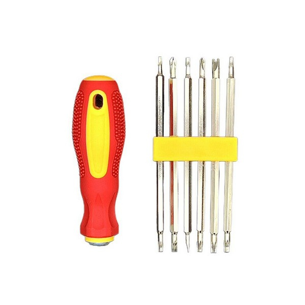 Zestaw wymiennych wkrętaków magnetycznych - 12w1