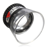 Jewelers magnifier 15x straight - light - pocket size