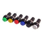Pushbutton PBS-11A - 250V 3A - bistable - round - black