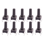 TACT microstick 6x6x13mm - microswitch - 10 pcs