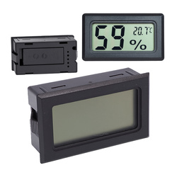 Termometr I Higrometr LCD FY-11 W Obudowie - Wilgotnościomierz Cyfrowy