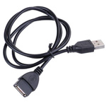 USB A Female - USB A Male Cable - 50cm - Extension Cable