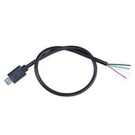 Micro USB plug with 30cm cable - power cable