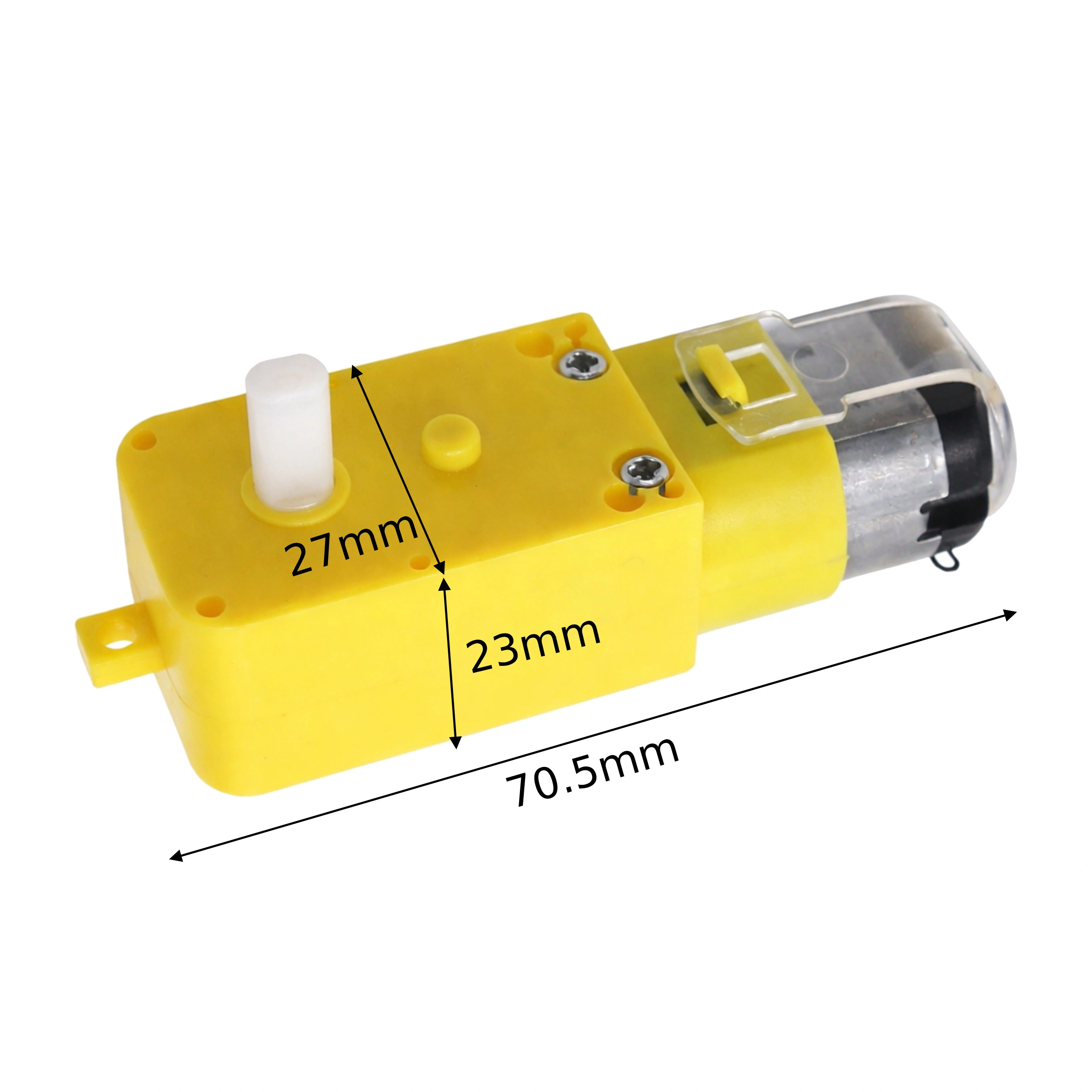 silnik DC 6V z przekładnią silnik DC 6V z przekładnią