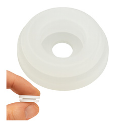 Przepust Zaślepka pyłoszczelna 16x5 - na otwór 11mm - silikonowa