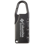 Cipher padlock - 6.4cm - black - combination lock