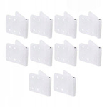 Nylon plate hinge 20mm/37mm - 10 pcs - with stick - 20x37