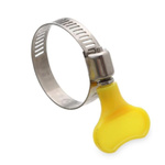 Butterfly clamp 13x19mm - metal worm clamp for pipes and hoses